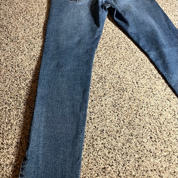 AG Adriano Goldschmied Women’s Blue The Farrah Skinny Ankle Cuff Slit Jeans 29 - Picture 15 of 16